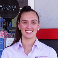 UQ Bachelor of Pharmacy (Honours) student Amaya Castrejana on her rural pharmacy placement