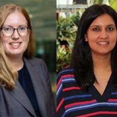 Image of Associate Professor Sumaira Hasnain & Associate Professor Emma Hamilton-Williams